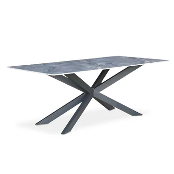 FEROAH II Marble Dining Set Detail View